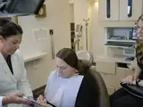 Dentist gets signoff from patient prior to a procedure